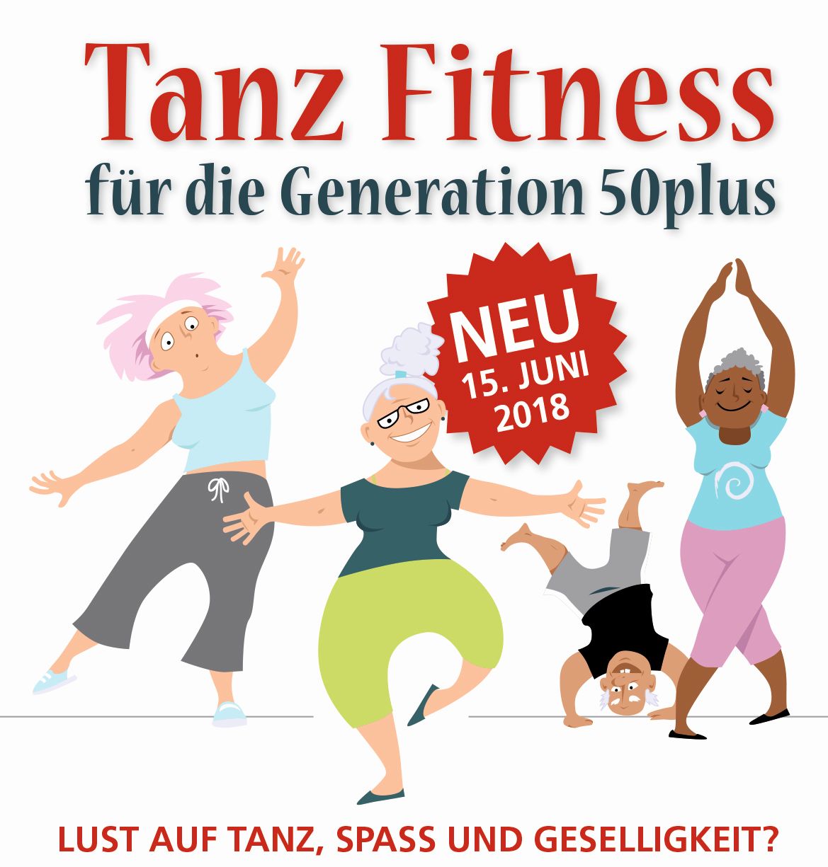 Tanz Fitness für die Generation 50plus