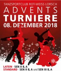 Plakat zum Adventsturnier 2018