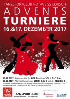 Plakat zum Adventsturnier 2017